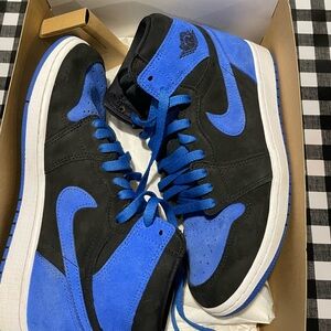 Nike Air Jordan 1 Retro High OG in Black and Blue